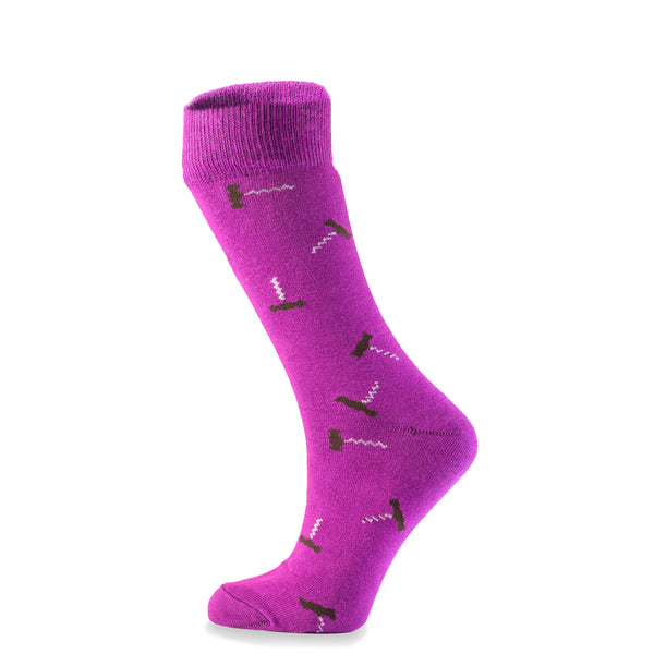 Sommelier Socks | PURPLE - Wine Openers