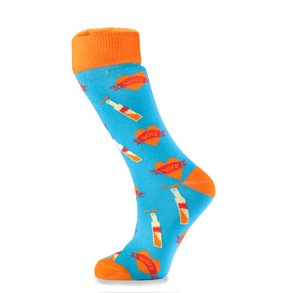 Sommelier Socks | TURQUOISE - Wine Lovers