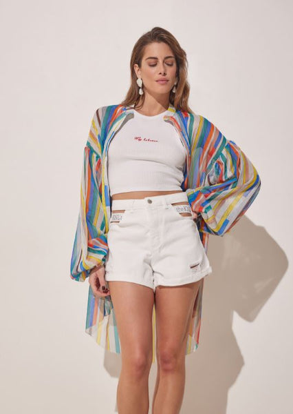 Eros Shirt Silk Chiffon