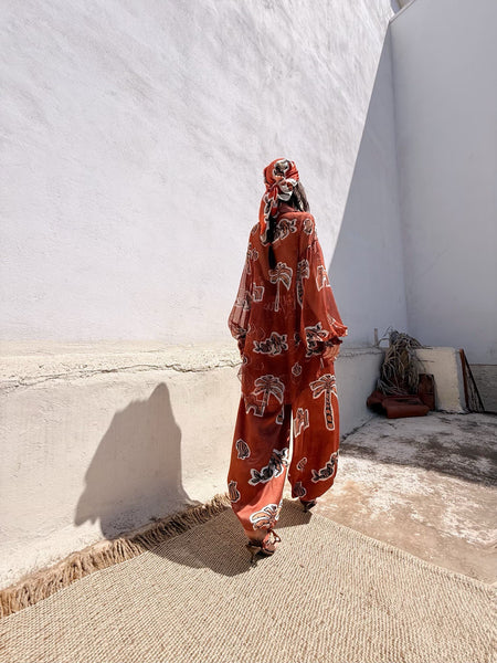 Nurea Cotton Wide - Harem Pants