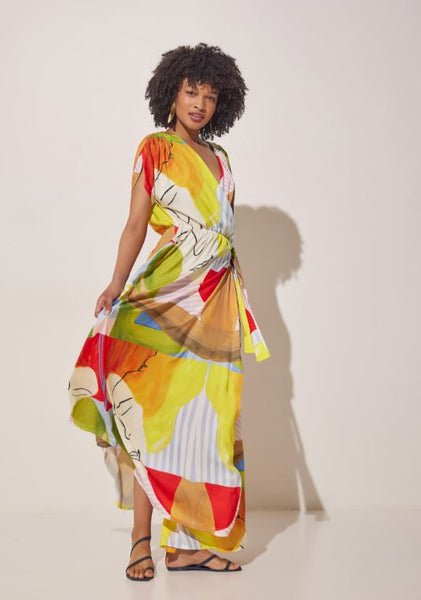 Serenity Maxi Wrap Dress