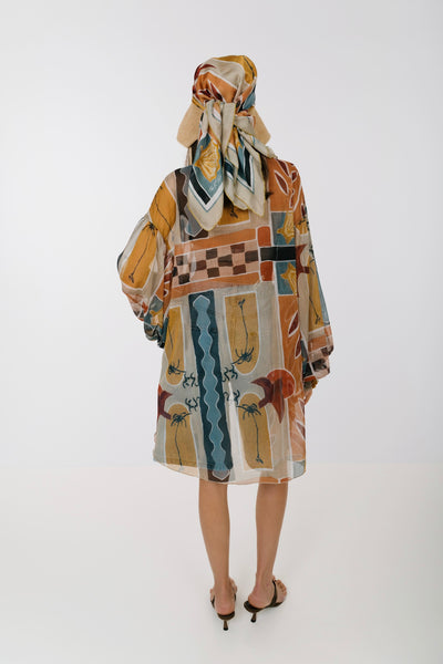 Eros Printed Tunic Shirt