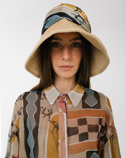 Eros Printed Tunic Shirt