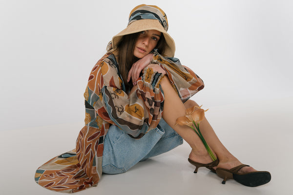Eros Printed Tunic Shirt