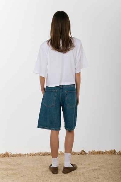 Raw Boxy Top Story - Painted In White