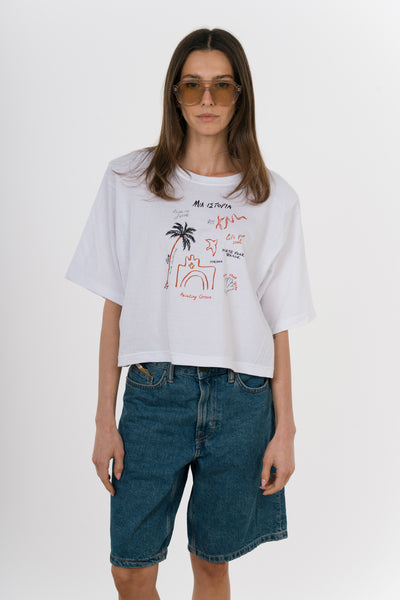 Raw Boxy Top Story - Painted In White
