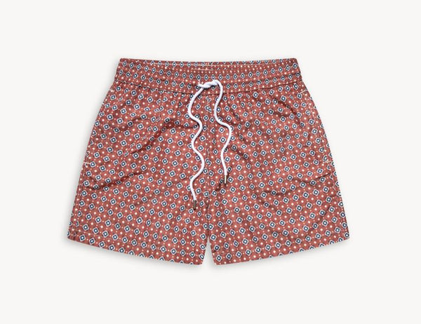 Palasca Swimwear Terracota/Sapphire Blue