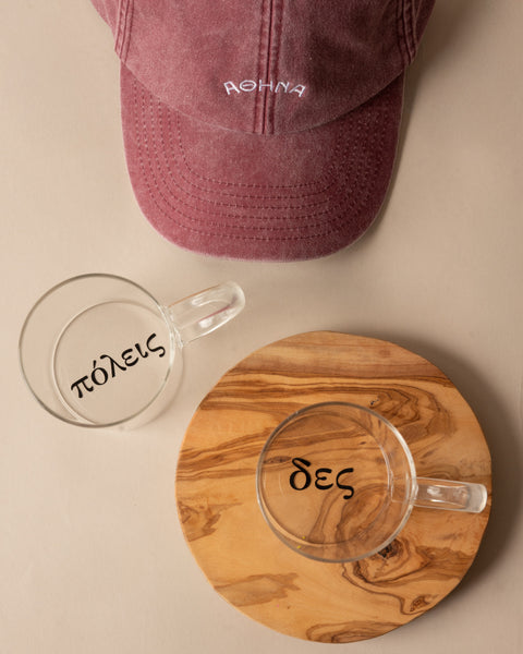 Glass mug