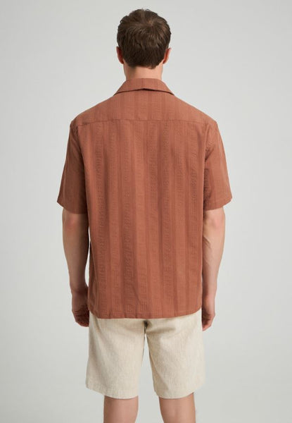 Delos Resort Cotton Shirt - Black