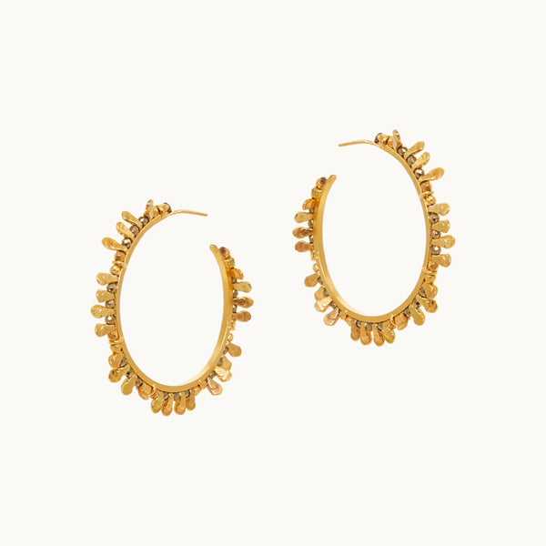 "Girasole" Gold Plated Earrings