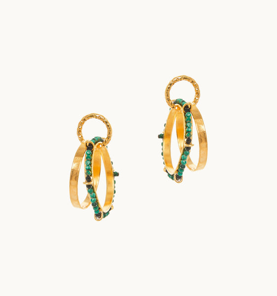 Mini "Hula Hoop" Earrings
