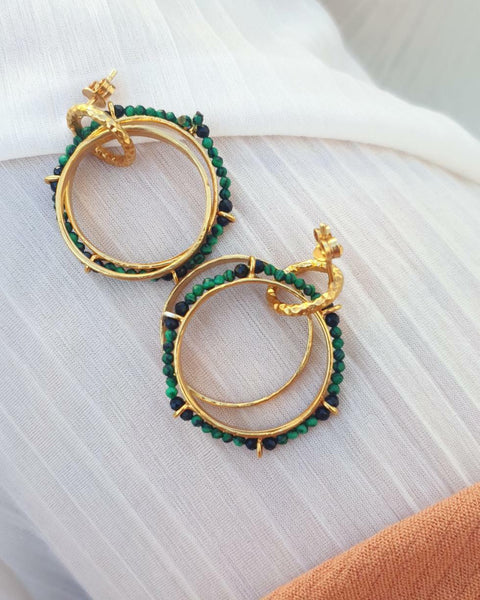 Mini "Hula Hoop" Earrings