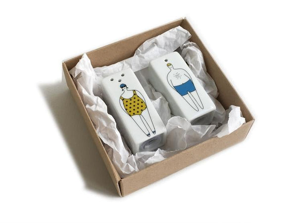 Porcelain Salt & Pepper Set