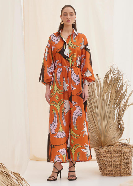 Athena Swank Fine Maxi Shirt Dress