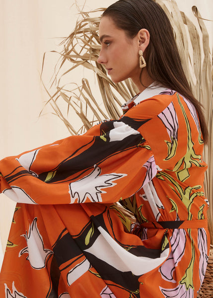 Athena Swank Fine Maxi Shirt Dress