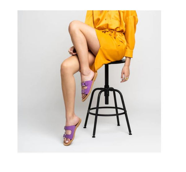 Nas Ikaria Purple - Alessandra Sandals