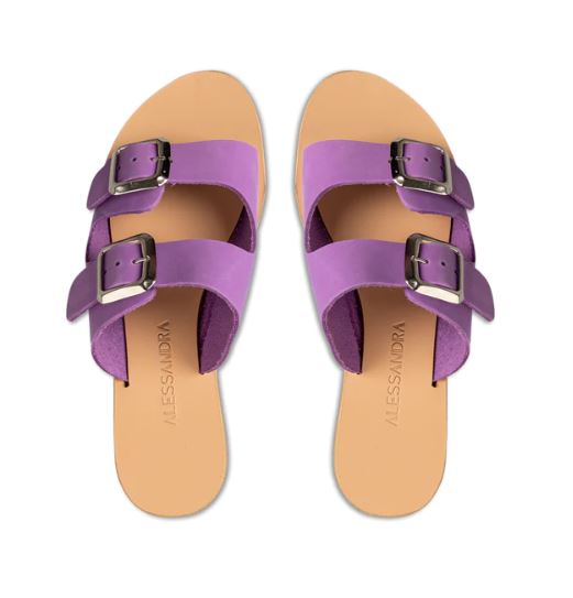 Nas Ikaria Purple - Alessandra Sandals