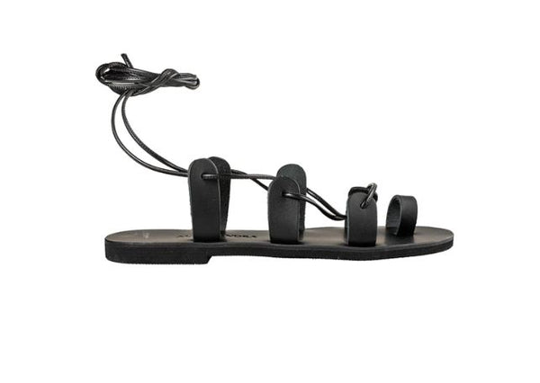 Panormos Mykonos Black - Alessandra Sandals