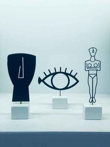 Steel Free-standing Deco (various styles)