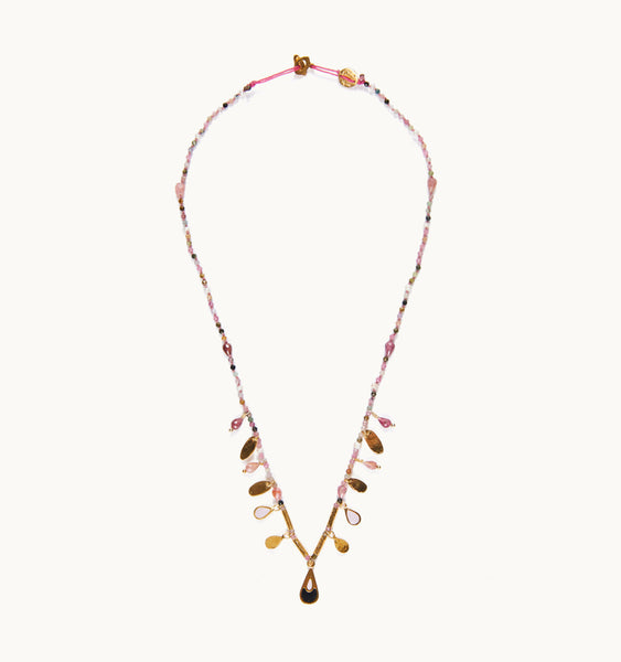 "Drop" Short Stone Necklaces