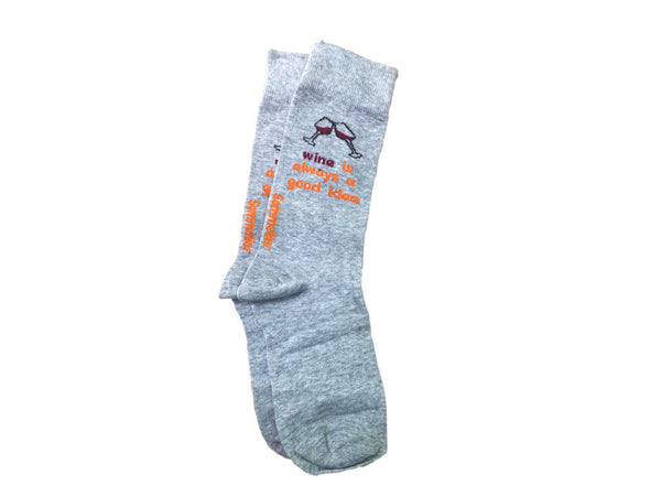 Sommelier Socks | GREY - Cheers