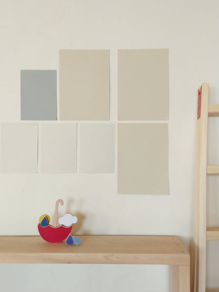 The red umbrella stacking and balance toy