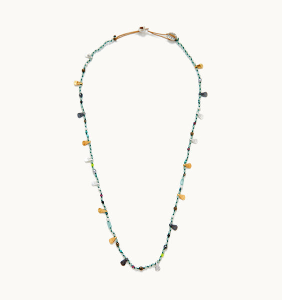 "Girasole" Short Stone Mix Necklaces