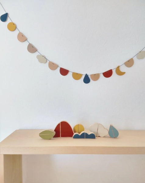 Sky DIY garland